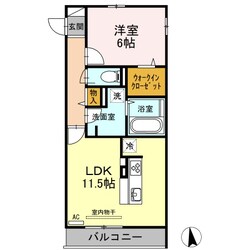 荒井駅 徒歩2分 3階の物件間取画像